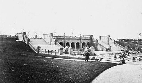 A Bethesda Terrace 1864-ben 