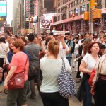 Magyar flashmob a Times Square-en